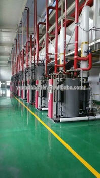 Fire tube structure industrial gas fired steam generator