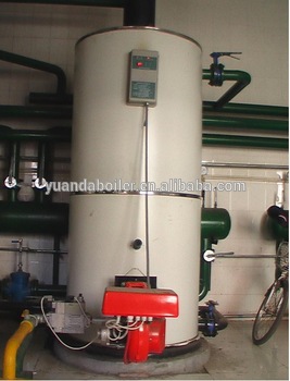 Fire tube structure industrial gas fired steam generator