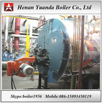 Fire Tube 10 ton Gas fired steam boiler