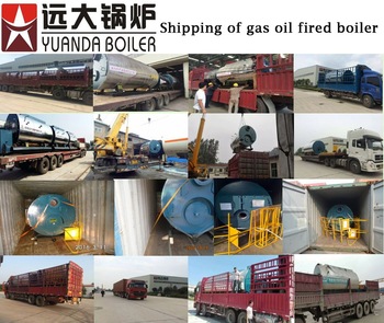 Industrial 6T H Horizontal Heavy Oil fired Steam Boiler