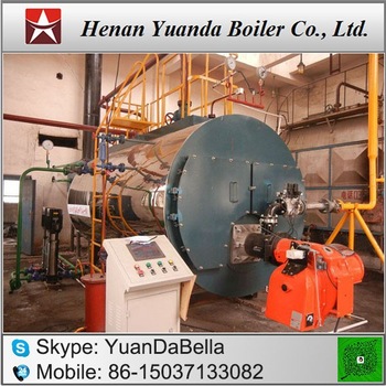 Horizontal Fire Tube Gas Fired Hot Water Heater