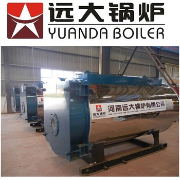 Horizontal Oil and Gas fired Hot Water Heater