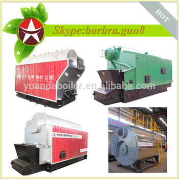 sinlge drum double drums horizontal low pressure package automatic heating boiler