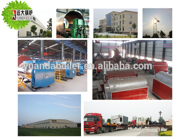 Diesel fired boiler greenhouse heating system