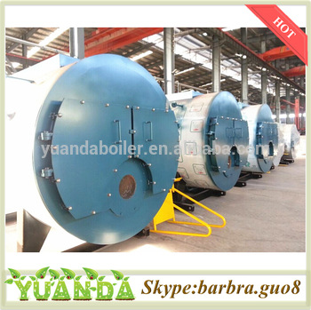 energy conservation fire tube gas fired hot water boilers for bath center