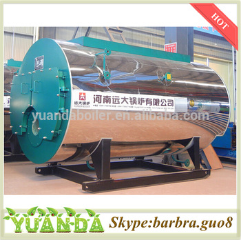 lpg Liquefied Petroleum Gas fired hot water boilers for tea plant equipment