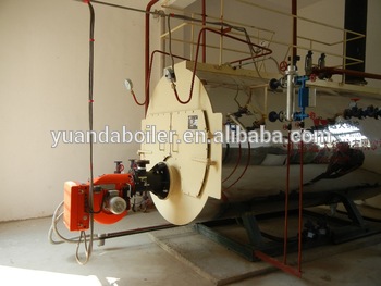 3 pass wet back gas or oil hot water boiler heating 2000kw