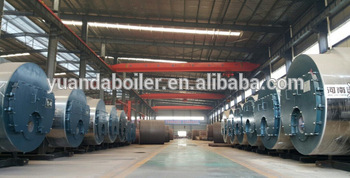 Low pressure Fire tube Natural gas fired steam generator