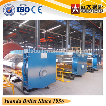 70BHP 10bar China Natural Gas Package Steam Boiler Type