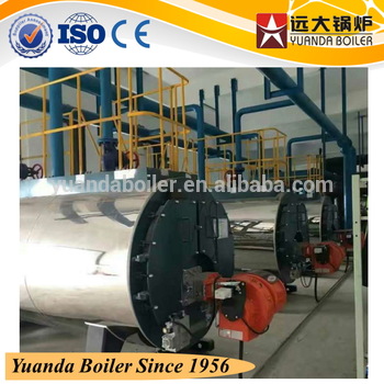 4 Ton h Fire Tube Gas Steam Boilers