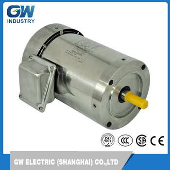 Professional made 1 5 hp three phase stainless steel ac motor