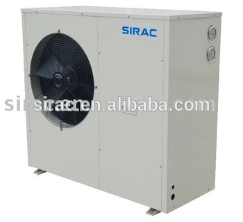 low temperature house heating high COP heat pump air source water heater