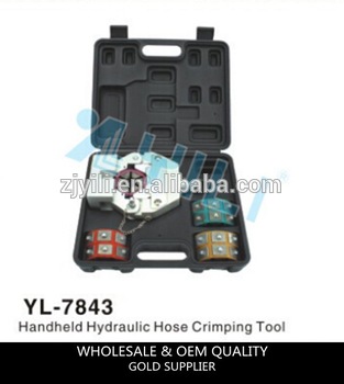 YL 7843AC repair tools Handheld Hose crimping tools Hose crimper Hose crimping machine