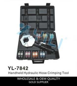 YL 7842 Handheld hydraulic hose crimping tool