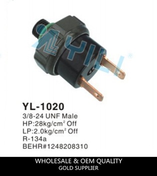 YL 1020Auto A C pressure switch for standard type