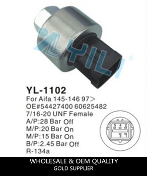 pressure switch for Aifa 145 146 97 OEM 54427400 60625482