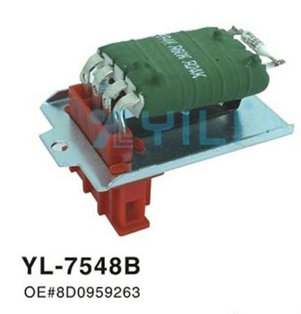 2012 hot blower motor resistor for V W B5