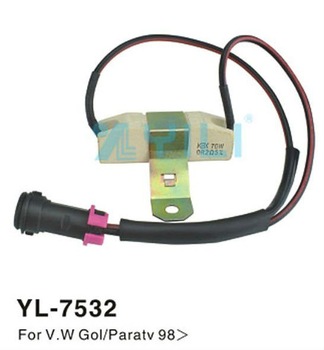 Auto blower motor resistor for V W Gol 4pin
