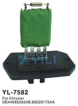 2012 hot blower motor resistor for Chrysler