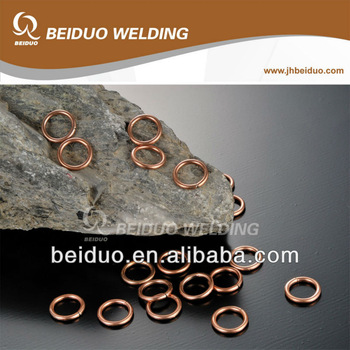 Brazing Rings CuMnCo manganin Copper Welding Ring