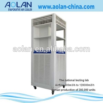Commercial air conditioning low power consumption air cooler for station