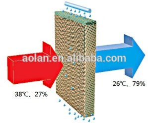 5090 Aolan special cooler greenhouse cooling pad c