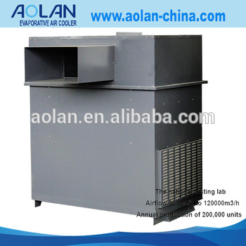 6000m3 h Airflow Combined Type Indirect Cooler Add Humidty