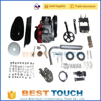 Dirt bike scooter motorized powered motor gasoline petrol 4 stroke by bicycle engine kits