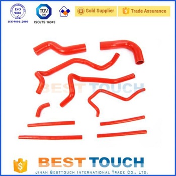 Wrangler TJ YJ V8 Conversion straight radiator hose for JEEP