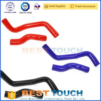 Customized logo T piece car radiator hoses for POLARIS