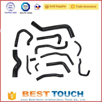 high temperature flexible gas hose for SILVIA S13 CA18DET 180SX SILICONE RADIATOR KIT