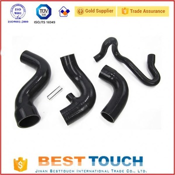 Small stainless steel lpg auto pipe for TOYOTA LANDCRUISER HZJ80 1HZ MOTOR 90 98 YEARS RADIATOR HOSE KIT