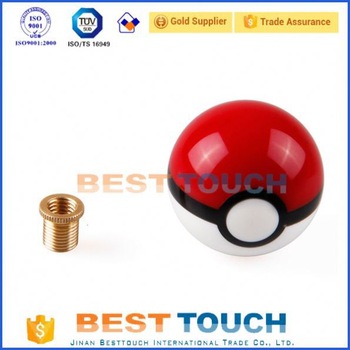 Pokeball Universal Diameter 52mm Car Shift Knob Gearbox Shifter Pokemon Go