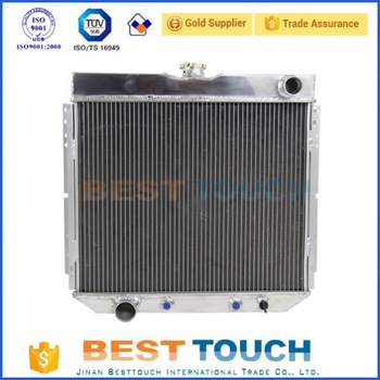 Customized auto water cooling aluminum radiator for toyota avensis