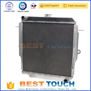FJ40 4.2L 2F MT 1975-1980 water cooling aluminum street rod radiators for LANDCRUISER for automobile
