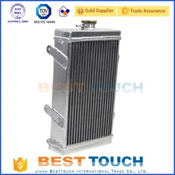 Solid racing engine cooler aluminum radiator for corona