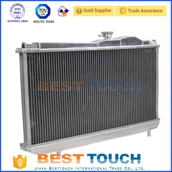 Solid bus engine cooling aluminum radiator for suzuki tl1000r