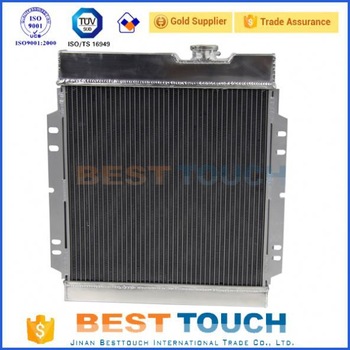 LANCER EVO 4 5 6 1997 2000 MT engine cooling aluminum radiators global for MITSUBISHI VR 4