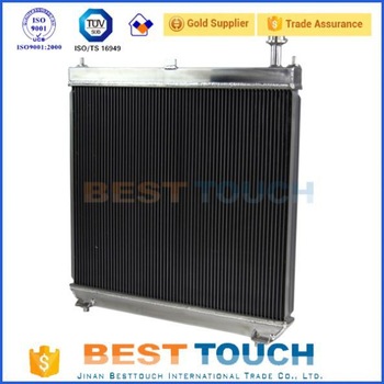 LANCER EVO 4 5 6 1997 2000 MT engine cooling aluminum radiators global for MITSUBISHI VR 4