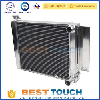 lancer EVO 1 2 3 42MM 2CORE car intercooler radiator for MITSUBISHI TM
