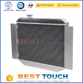 Solid car aluminum and plastic radiator for bmw e36
