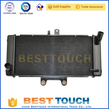 OEM Louvered fin CBR125 CBR125RR CBR125 2003-2009 motorbike working of radiator for HONDA