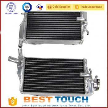 Wholesale Tig welded 40MM 2ROW ultra thin aluminum radiator for HONDA CR250 CR250R 2000 2001