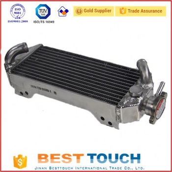 40MM 2ROW aluminum hot rod radiator for KAWASAKI KXF450 2009 2011