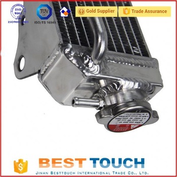 Cheap full alumiunm 40MM 2ROW racing radiator for HONDA XR650R 2000 2007