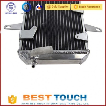 OEM radiator motorcycle 26MM 1ROW aluminum car radiator for HONDA TRX700XX 2008 2009
