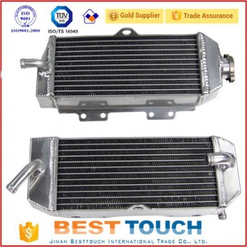 Professional motorcycle 40MM 2ROW automotive aluminum radiator for HONDA CRF450X 2005 2009
