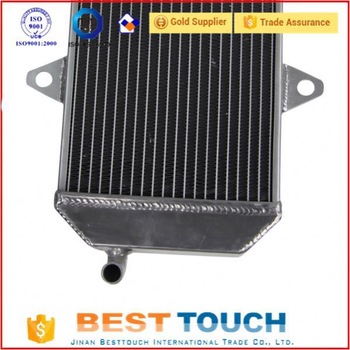 Professional motorcycle 40MM 2ROW automotive aluminum radiator for HONDA CRF450X 2005 2009