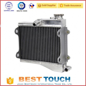 Hot selling motor 40MM 2ROW high performance radiator for HONDA CRF450 CRF450R 2002 2004