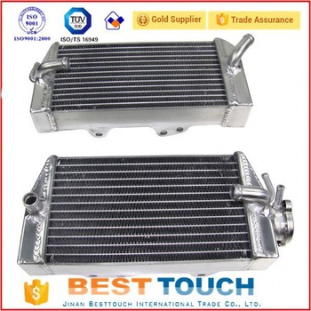 Hot selling motor 40MM 2ROW high performance radiator for HONDA CRF450 CRF450R 2002 2004
